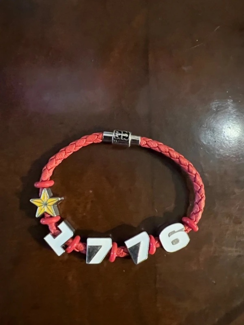 World Soccer 2026 Stadium Promotional Wristband - 250 years - let's negotiate!